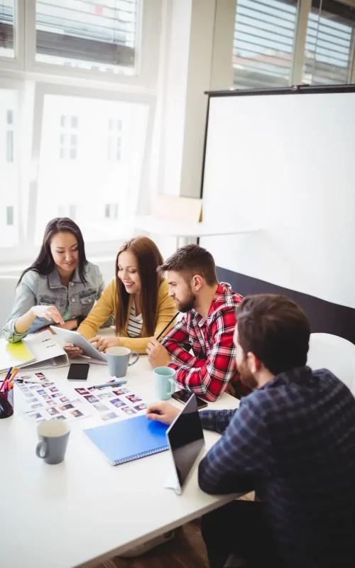 Website strategy team supporting a Ontario business